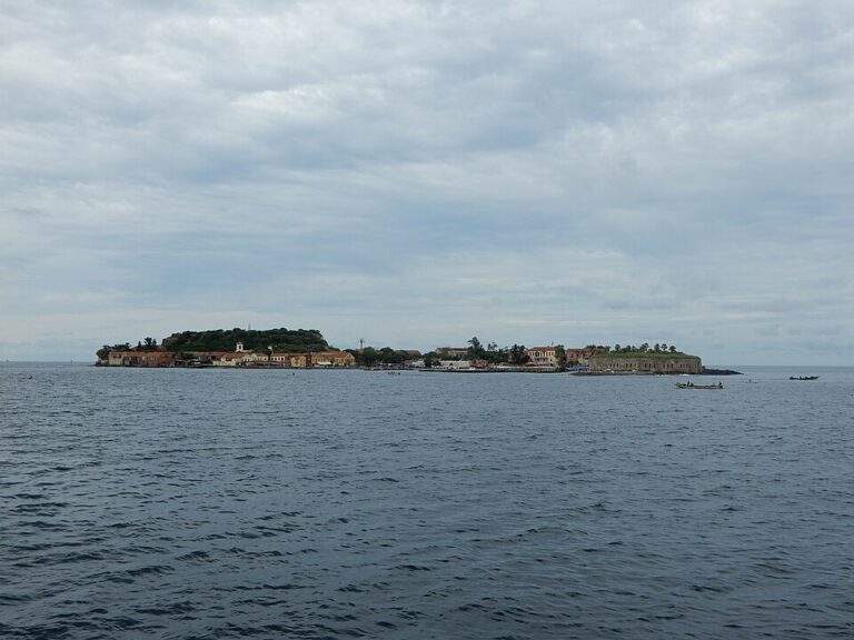 île de gorée vue du large