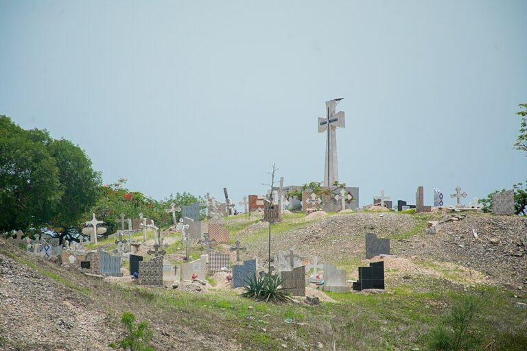 cimetière ile Fadiouth coquillages