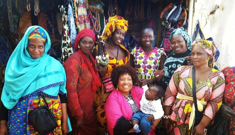 melony with goree island women